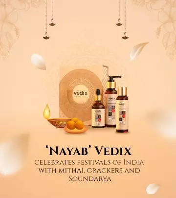 ‘Nayab’ Vedix celebrates festivals of India with mithai, crackers and Soundarya