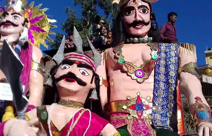 Parade of Demons At Almora, Uttarakhand