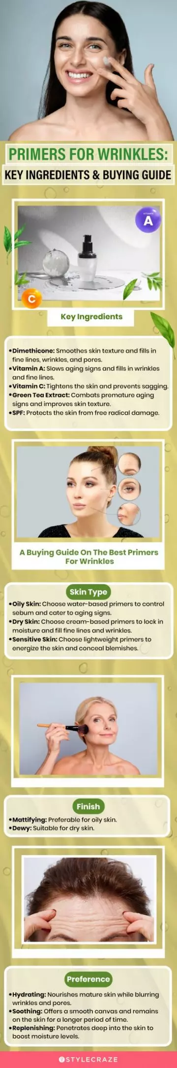 Primers For Wrinkles: Key Ingredients & Buying Guide