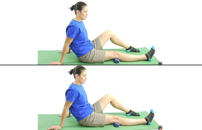 Quad clenches exercise at home