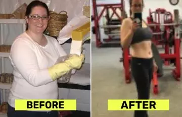 Before and after results of plant-based diet