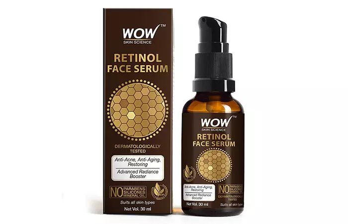 WOW Skin Science Retinol Face Serum