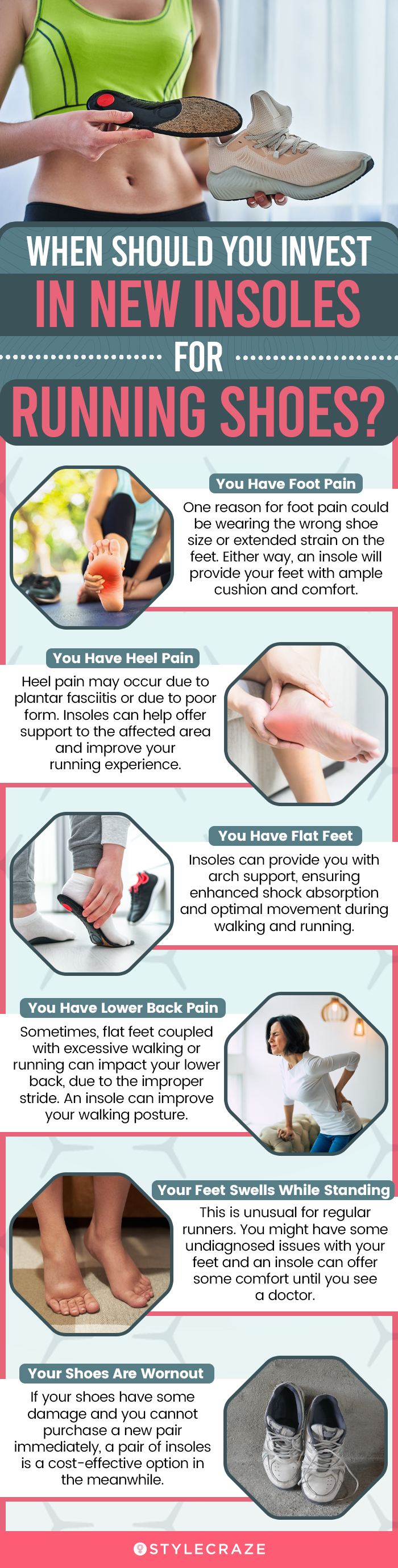 When Should You Invest In New Insoles For Running Shoes? (infographic)