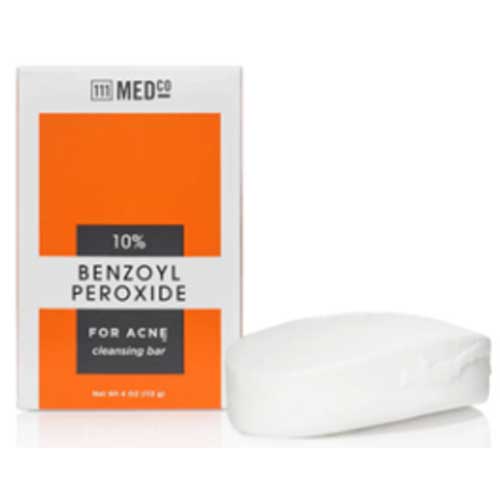 111MedCo 10% Benzoyl Peroxide Acne Soap Bar