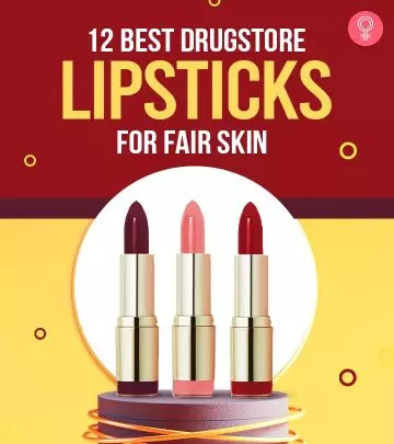 12 Best Drugstore Lipsticks For Fair Skin – 2021