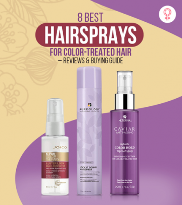 8 Best Hairsprays For Color-Treated Hair – 2021 Update