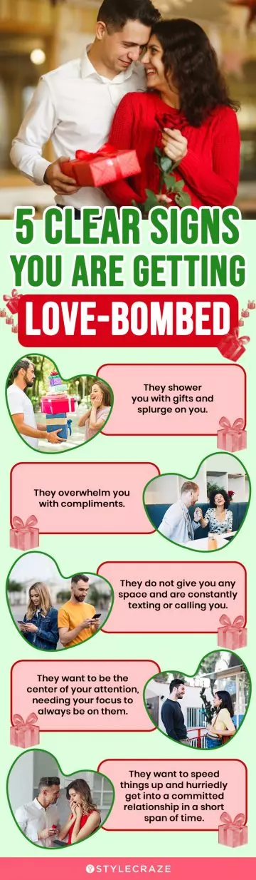 5 clear signs you are getting love bombed (infographic)