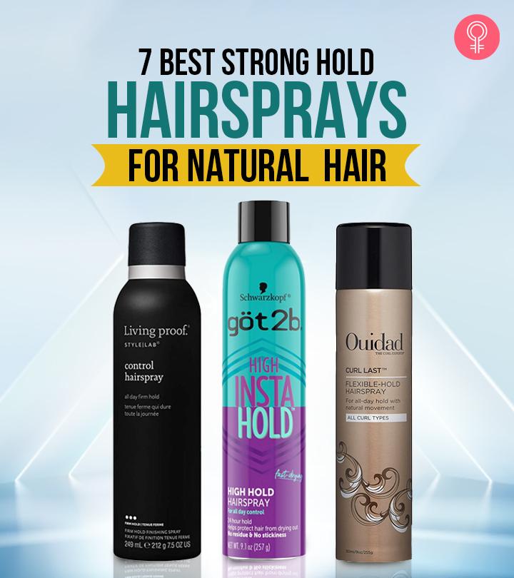 8 Best Hairsprays  Top Strong Hold and Flexible Hair Spray