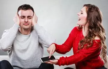 An abusive wife can control and manipulate you