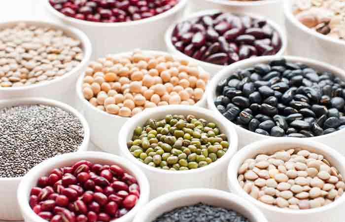 Beans are rich in choline