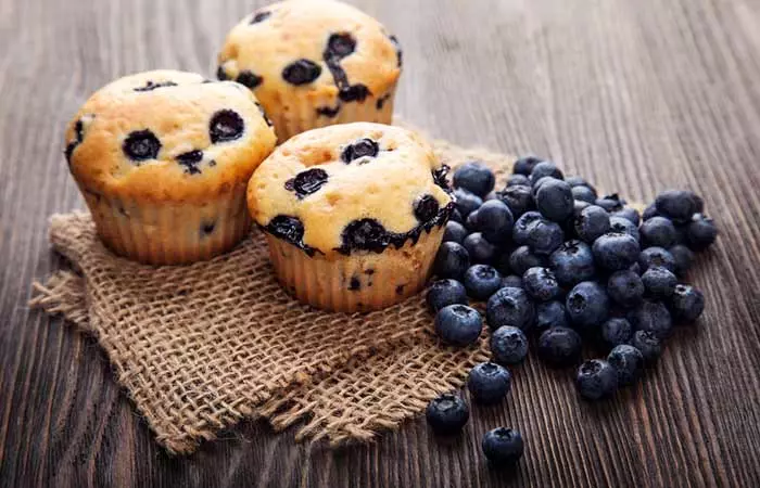 Blueberry muffins