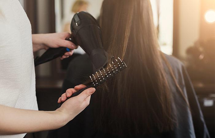 Brushing Your Hair Too Hard Or Too Much