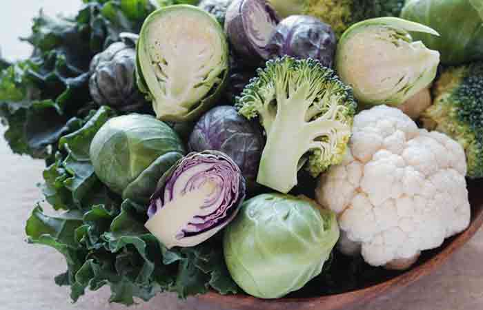 Cruciferous vegetables are rich in choline