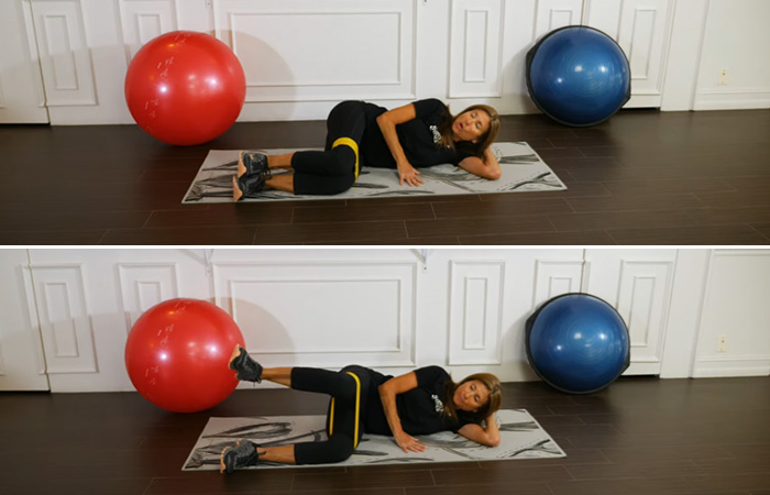 Hip strengthening exercise for osteoporosis