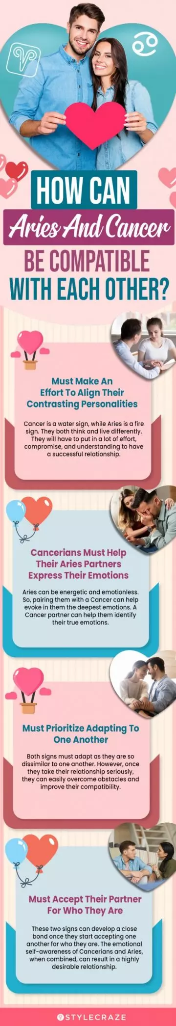 how can aries and cancer be compatible with each other (infographic)
