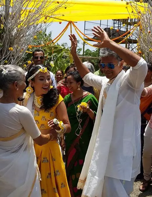 Milind Soman And Ankita Konwar