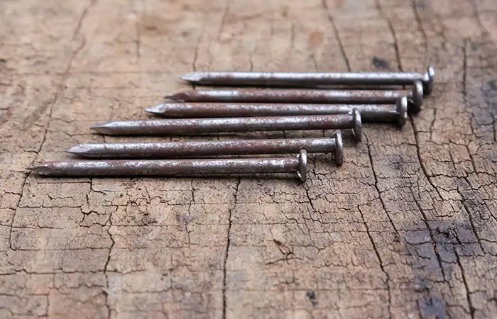 Save The Nails From Rusting