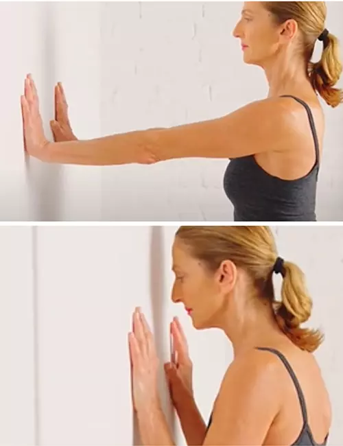 Wall Push-ups