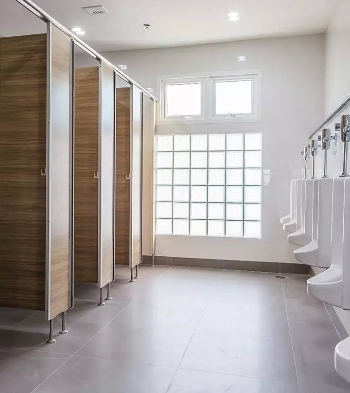 Why Doors In Public Washrooms Don't Reach The Floor