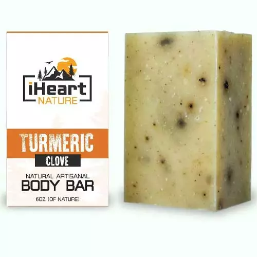 iHeart Organic Turmeric Soap Bar