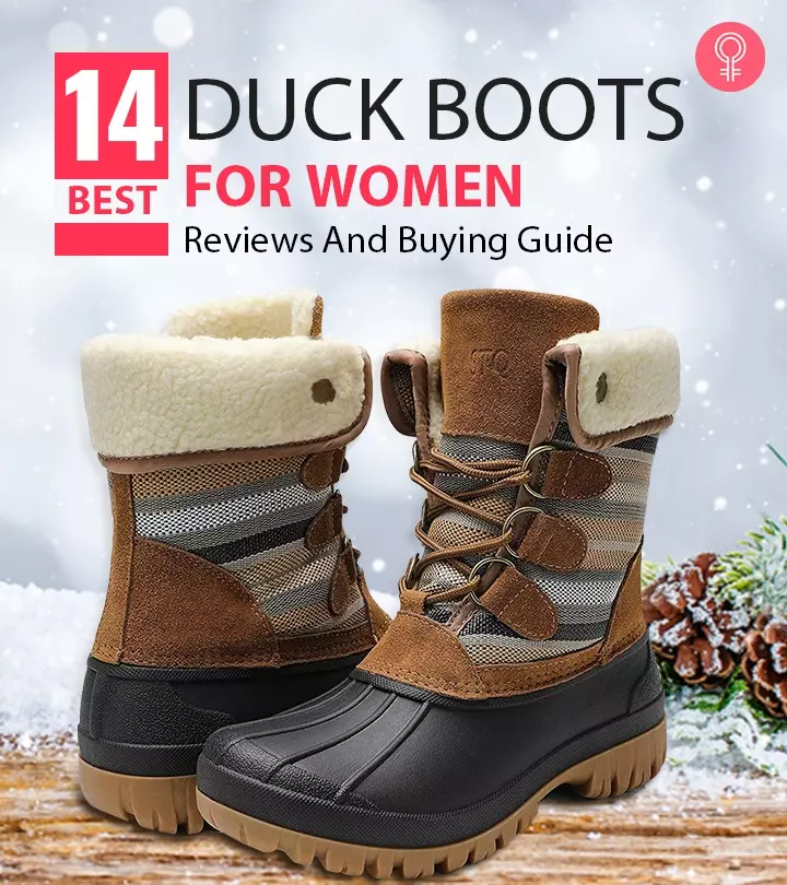 Complement your outfit with stylish boots that keep you warm and serve a dual purpose.