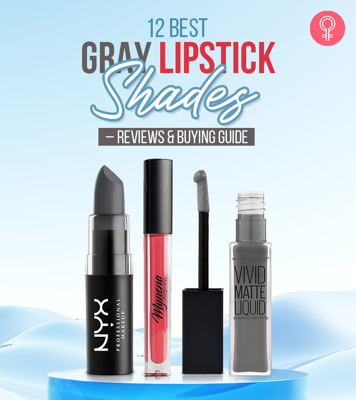 12 Best Gray Lipstick Shades That Are Long-Lasting – 2022