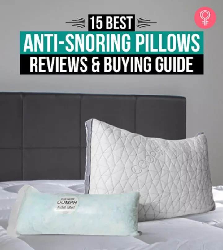 Place your head on these firm pillows to sleep like a baby without a single snore.