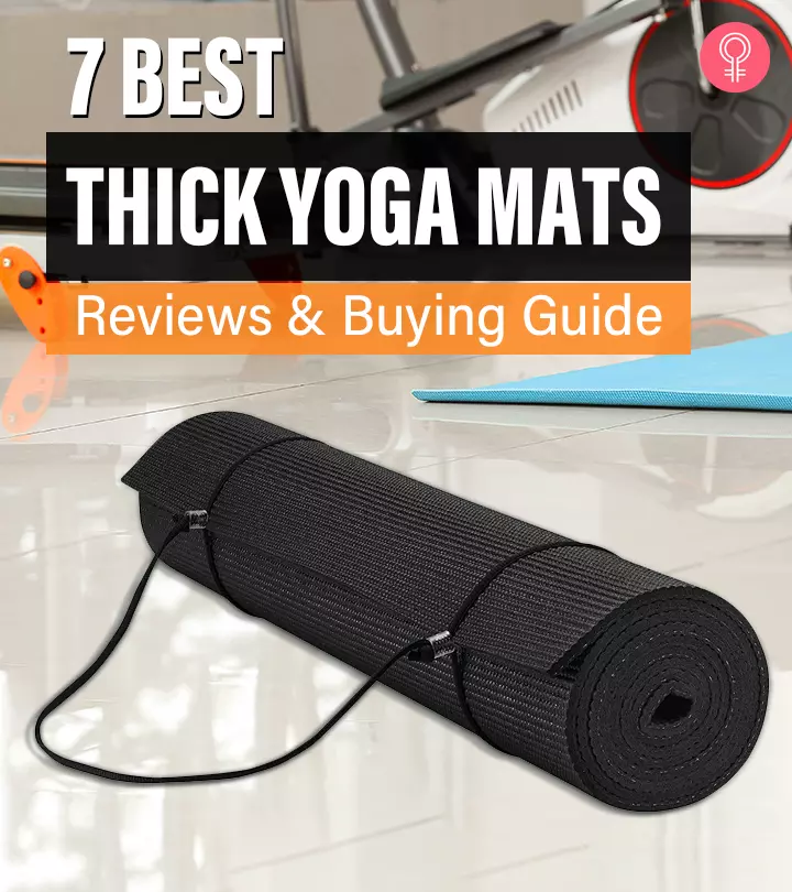 The thick yoga mats will let you perform all kinds of yoga safely and comfortably.