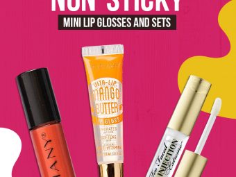8 Best Non-Sticky Mini Lip Glosses And Sets That Add Shine To Your Lips