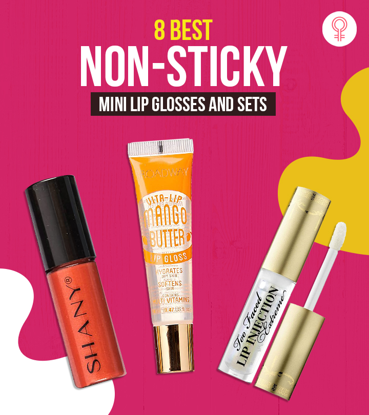 8 Best Non-Sticky Mini Lip Glosses And Sets That Add Shine To Your Lips