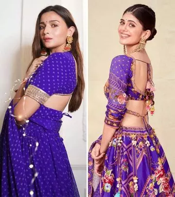 8 Bollywood Celebrities Who Rock The Color Purple