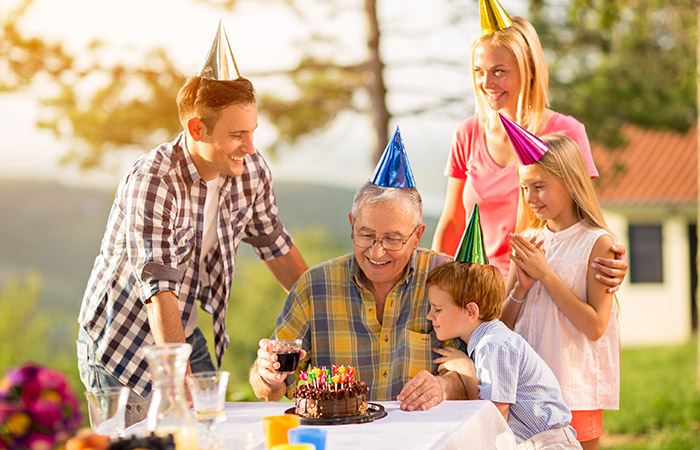 80th birthday celebrations for dad