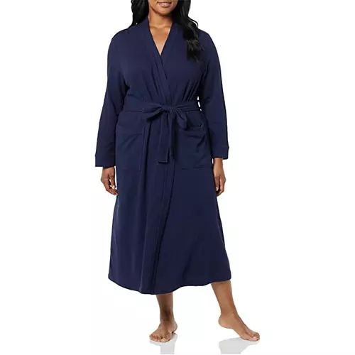 Amazon Essentials Women’s Lightweight Waffle Full-Length Robe