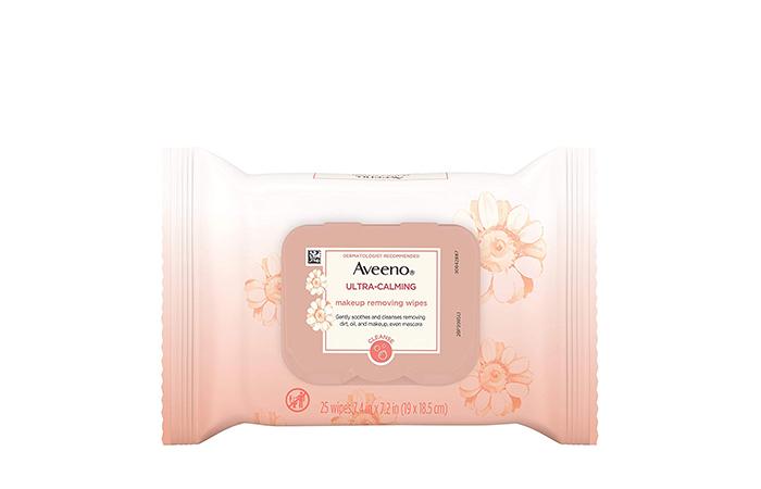 Aveeno Ultra-Calming Makeup Removing Wipes