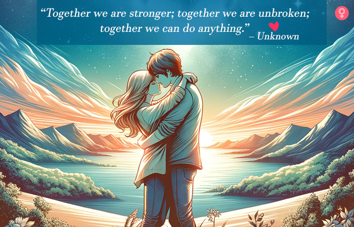 Best quotes about being stronger together