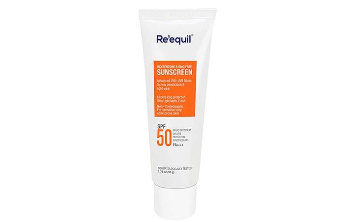Re’equil Oxybenzone & OMC Free Sunscreen