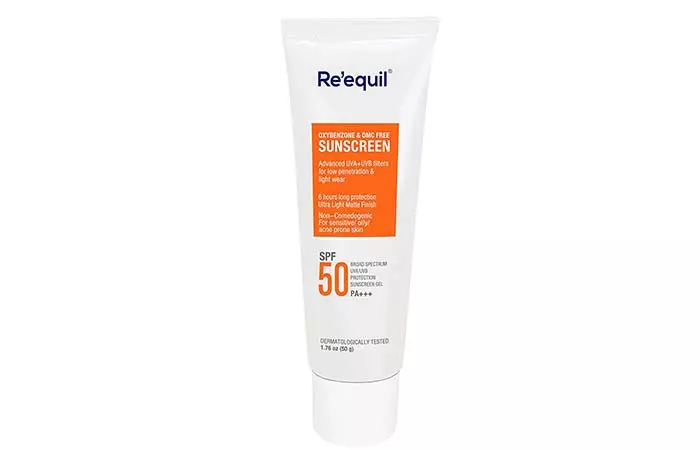 Re’equil Oxybenzone & OMC Free Sunscreen