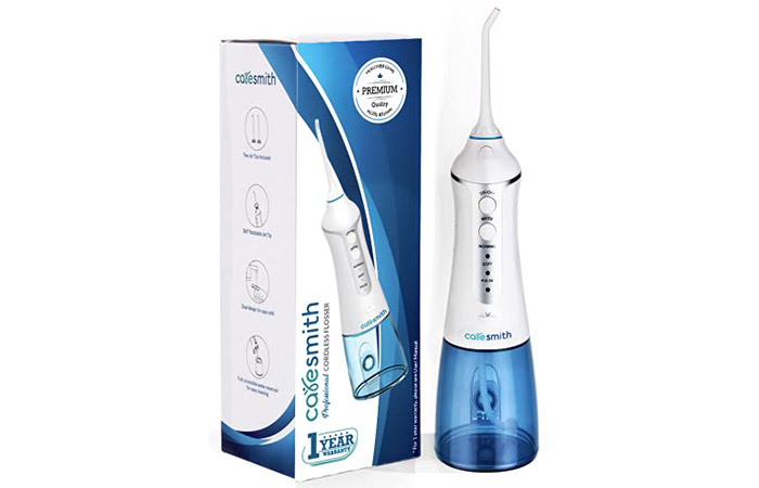Best-Water-Flosser-For-Convenience-Caresmith-Professional-Cordless-Flosser