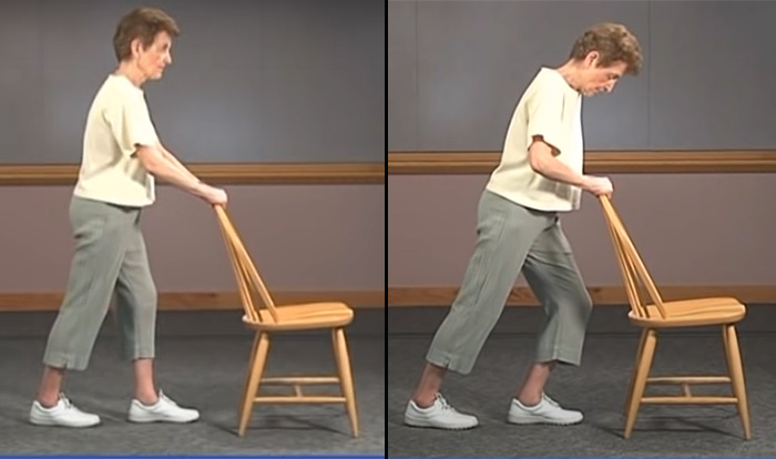 Calf stretching exercises for seniors