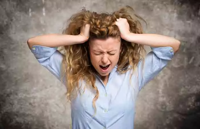 Stressed woman may benefit from sauna