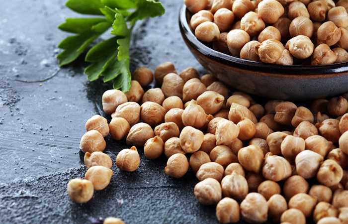 Chickpeas are high in lectins