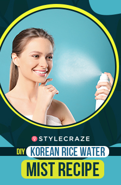 DIY Korean Rice Water Mist Recipe