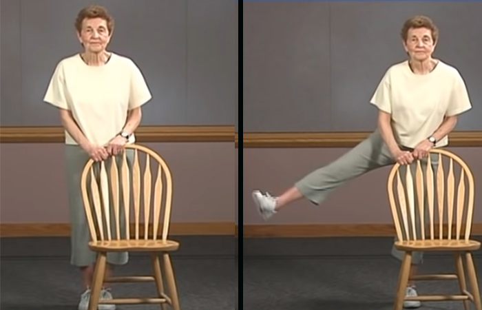 Hip abduction stretching exercises for seniors