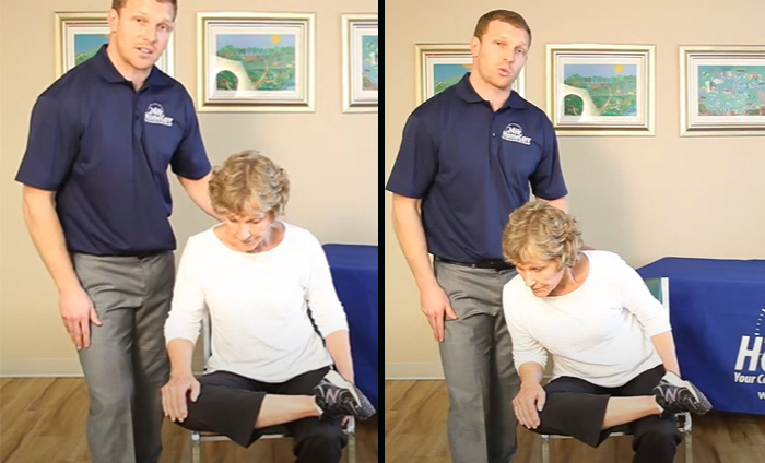Hip stretching exercises for seniors