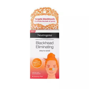 Neutrogena Blackhead Eliminating No Pull Cleansing PoreStrip