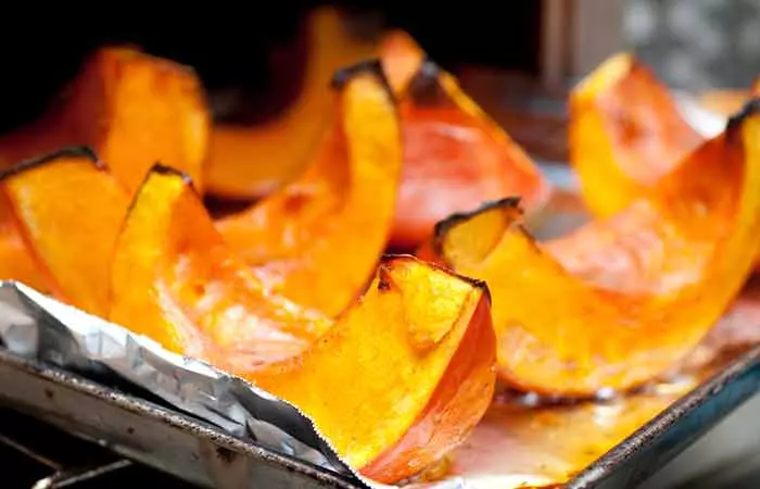 Roasted kabocha