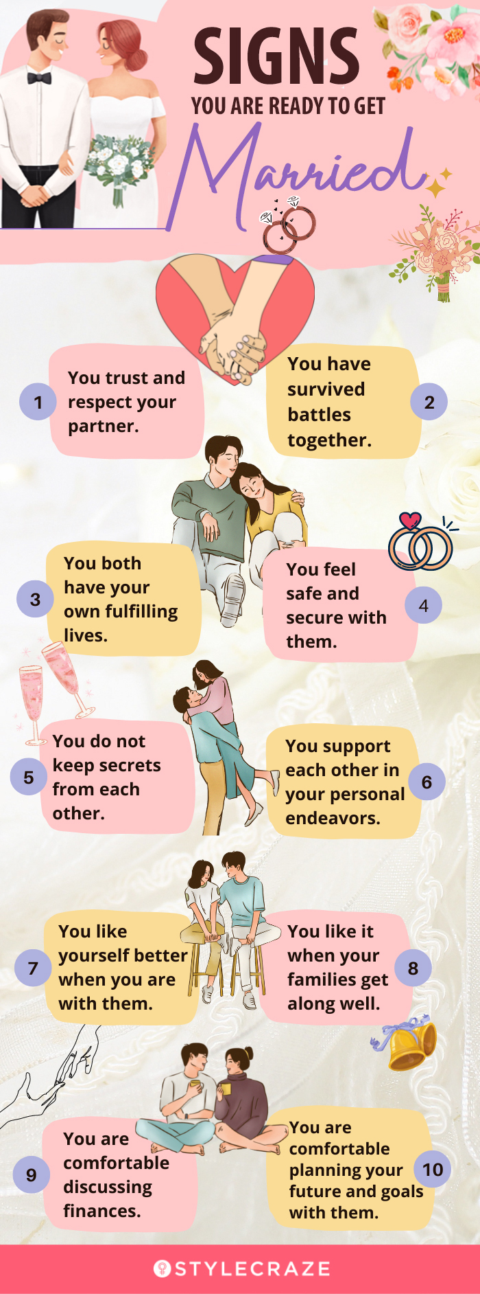 signs you are ready to get married (infographic)