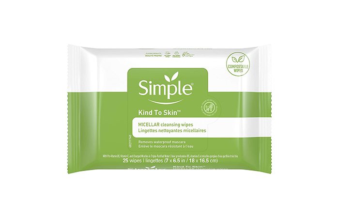 Simple Kind To Skin Micellar Cleansing Wipes