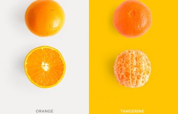 Tangerine vs. orange