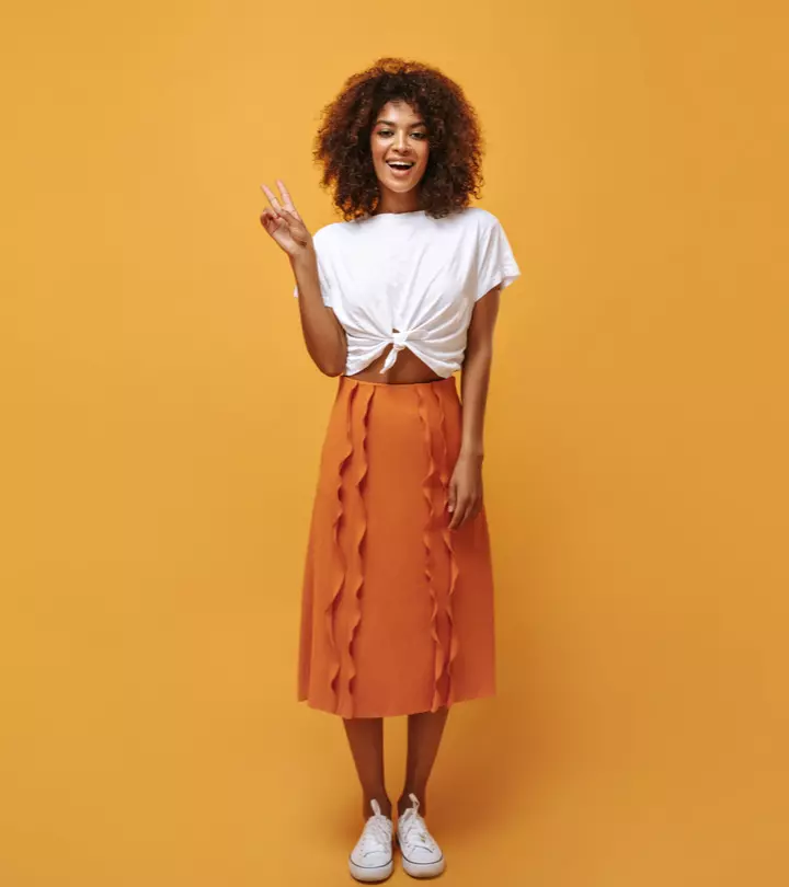 Versatile and comfortable, these flattering skirts would never go out of style.
